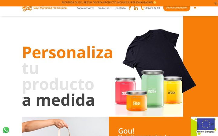 Screenshot of goumarketing.es
