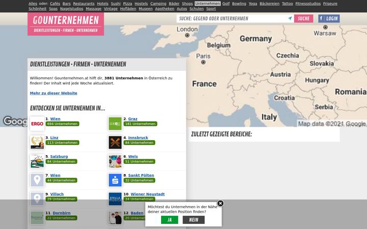 Képernyőkép: gounternehmen.at