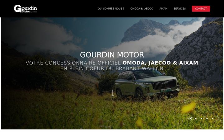Screenshot of gourdinmotor.be