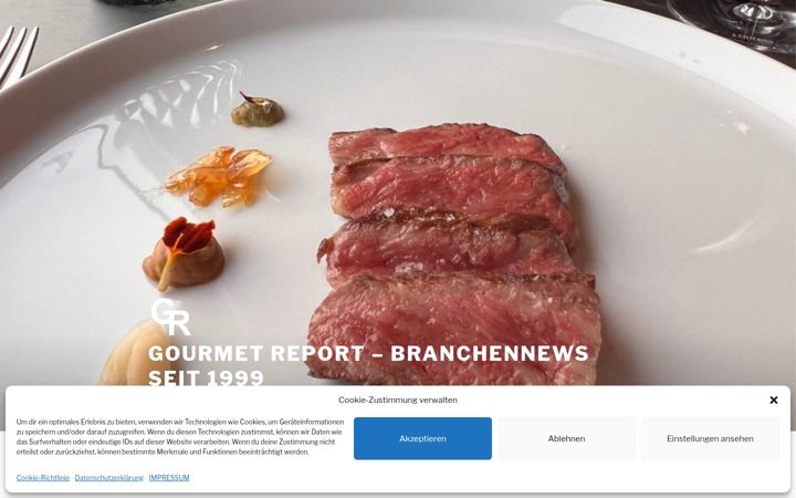 Screenshot of gourmet-report.de