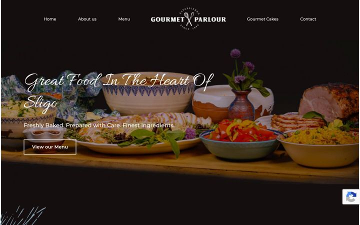 Screenshot of gourmetparlour.ie