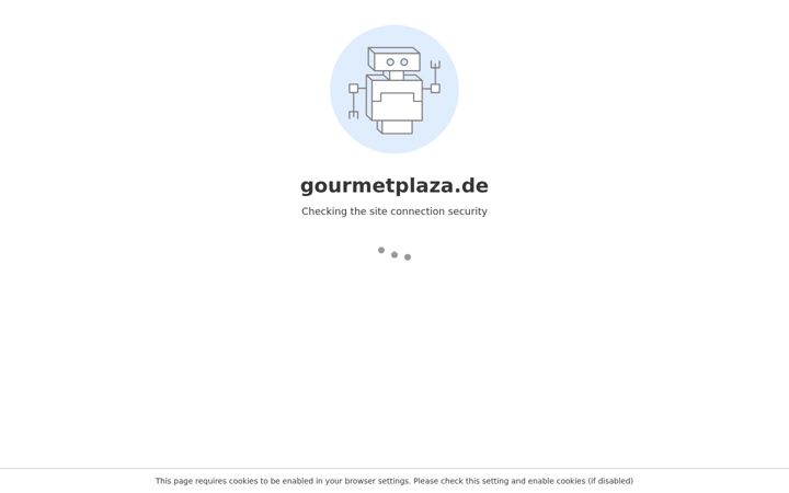 Screenshot of gourmetplaza.de
