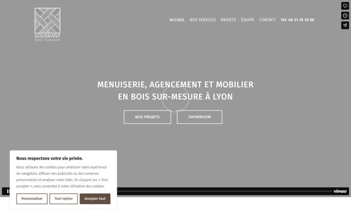 Screenshot of gouskant.fr