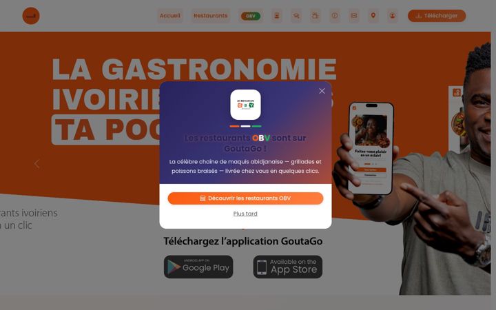 Screenshot ta' goutago.com