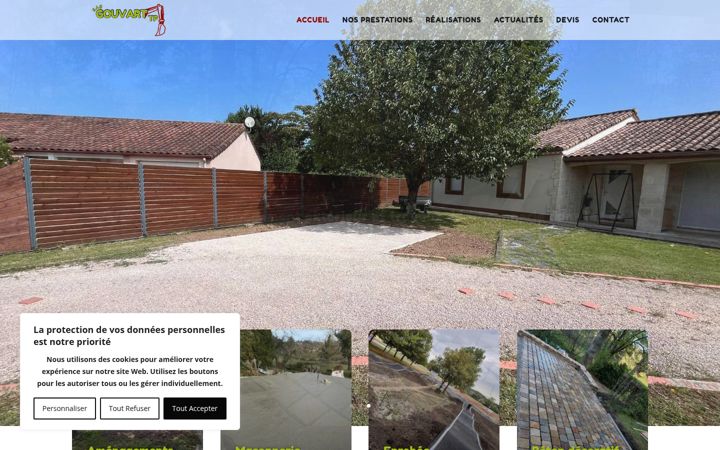 Screenshot of gouvarttp.com