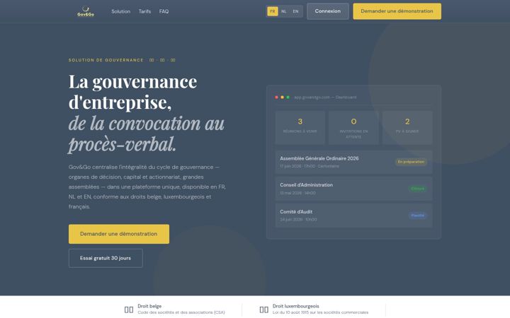 Screenshot of govandgo.com