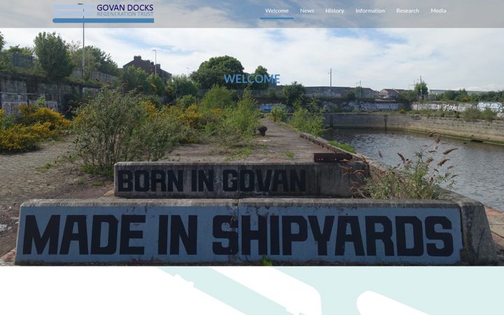 Screenshot of govandocks.com