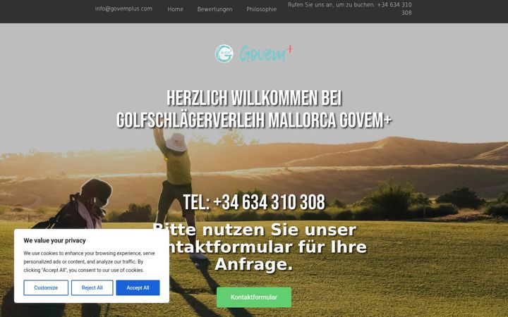 Screenshot of govemplus.com