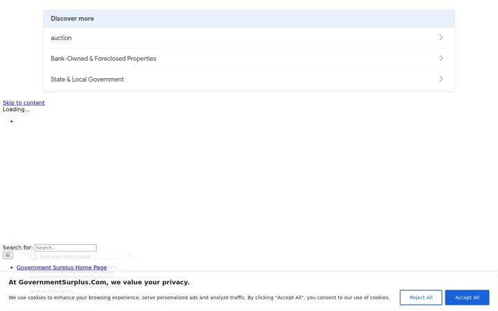 Screenshot of governmentsurplus.com