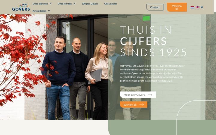 Screenshot of govers.nl