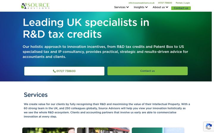 Screenshot of govgrant.co.uk