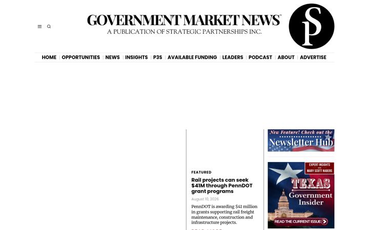 Screenshot of govmarketnews.com
