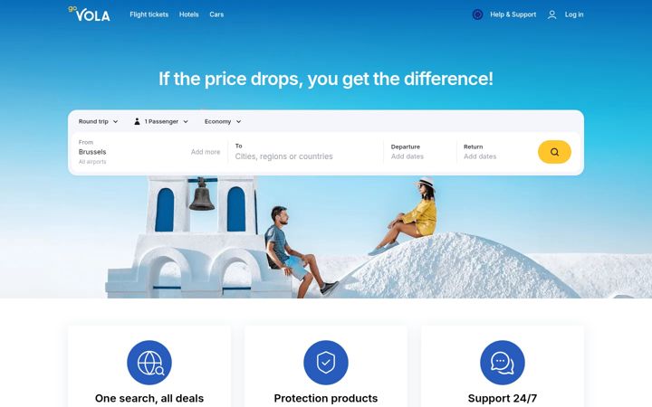 Screenshot of govola.com