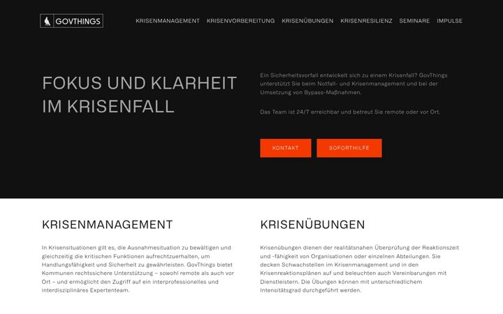 Screenshot of govthings.de