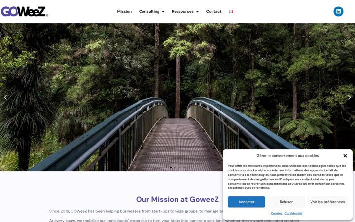 Screenshot of goweez.com