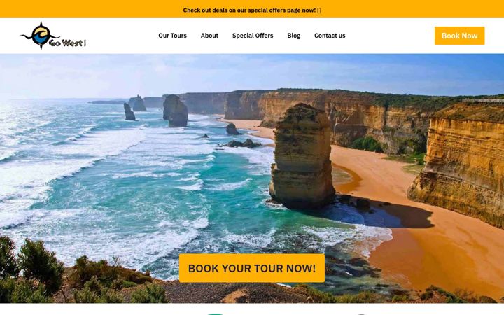 Screenshot of gowest.com.au