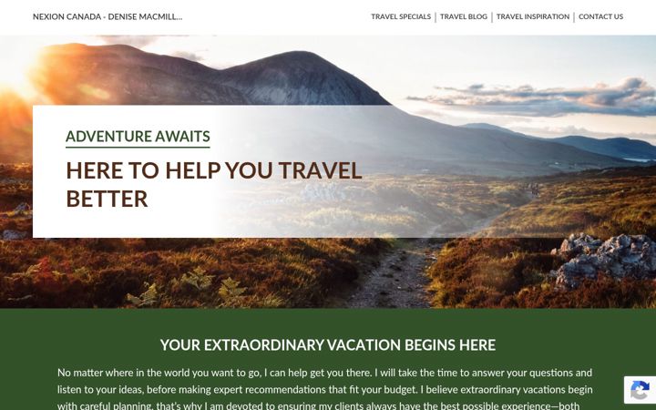 Screenshot of goxplor.ca
