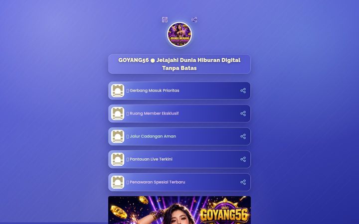 Screenshot of goyang56.com