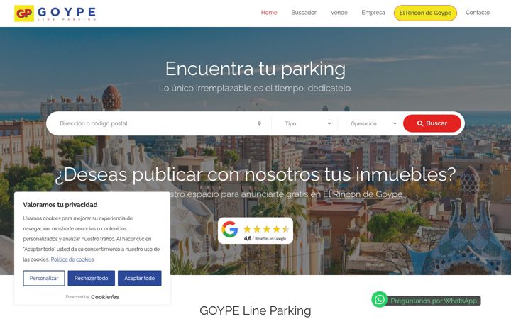 Screenshot of goype.com