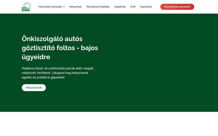 Screenshot του goz-one.hu