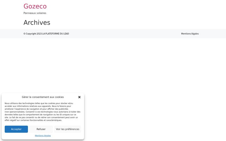 Screenshot of gozeco-pompe-a-chaleur.com