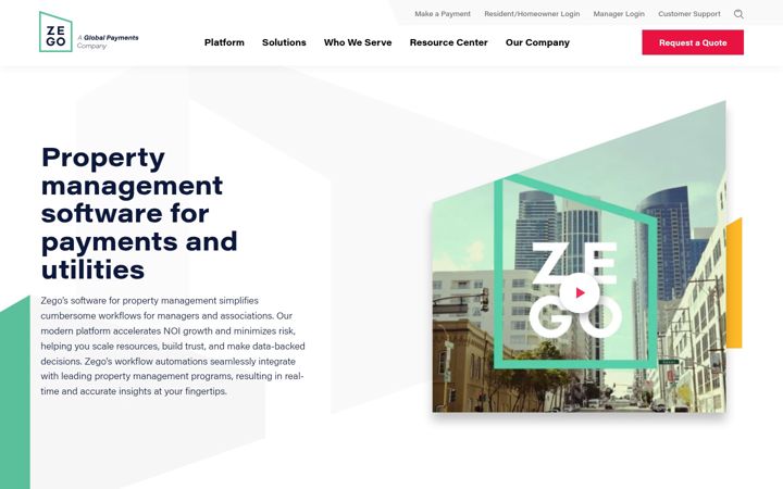 Screenshot of gozego.com