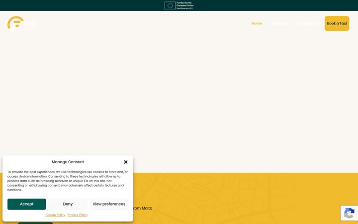 Screenshot of gozotaxis.com