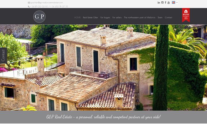 Screenshot of gp-mallorcaimmobilien.com