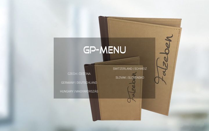 Screenshot of gp-menu.com