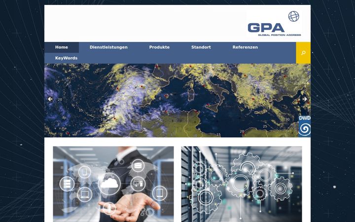 Screenshot of gpaddress.de