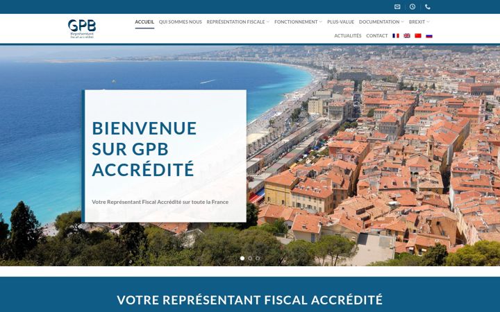 Screenshot of gpb-accredite.com