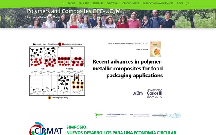 Screenshot of gpc.uc3m.es