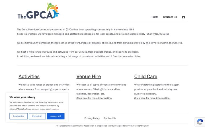 Screenshot of gpca.co