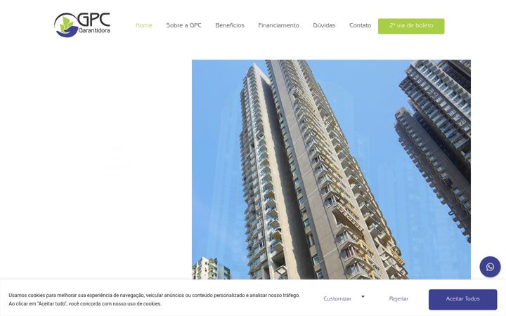 Screenshot of gpcrp.com.br