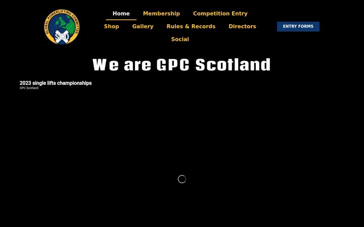 Screenshot of gpcscotland.com