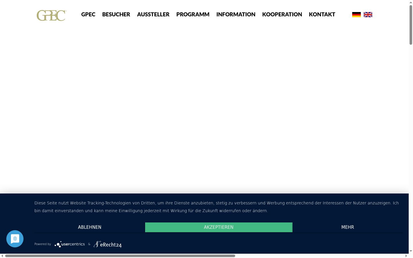 Screenshot tal-banner tal-kunsens muri qabel kwalunkwe interazzjoni