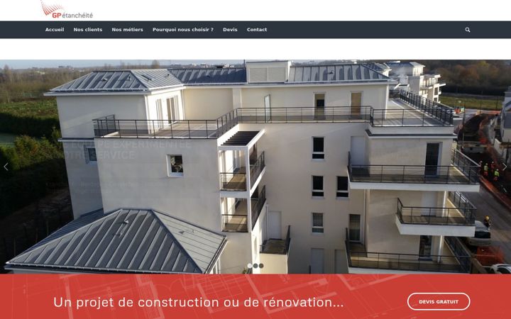 Screenshot of gpetancheite.fr