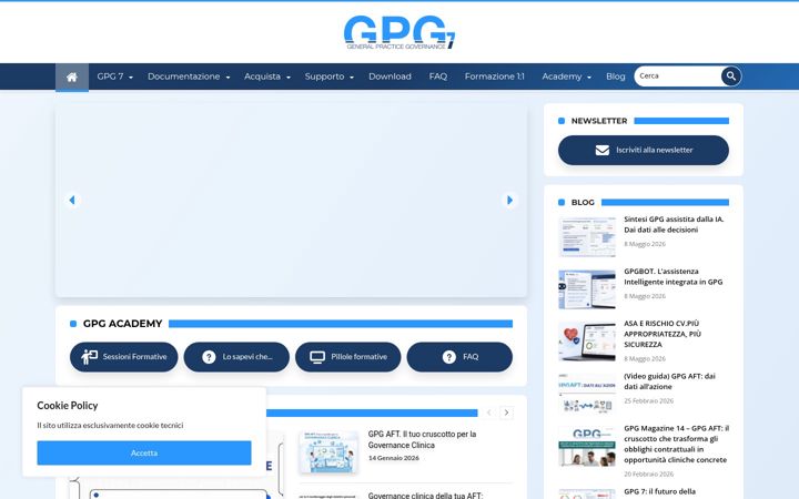 Screenshot of gpgcloud.it