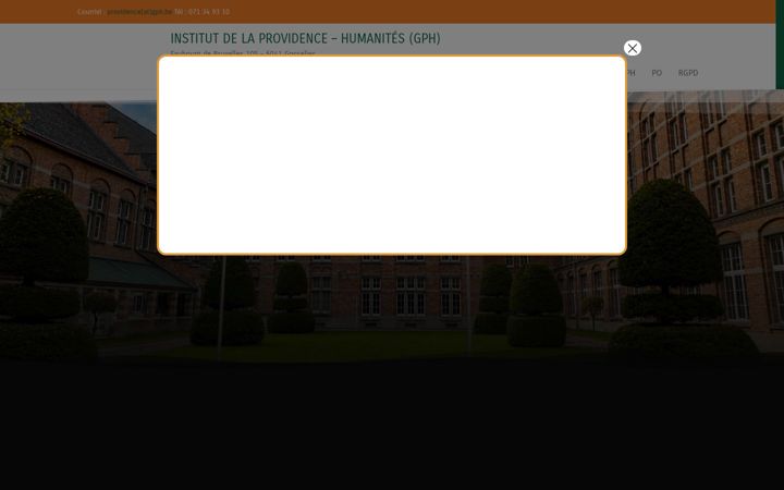 Screenshot of gph.be
