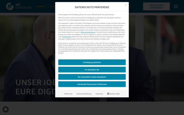 Screenshot of gpi-consulting.de
