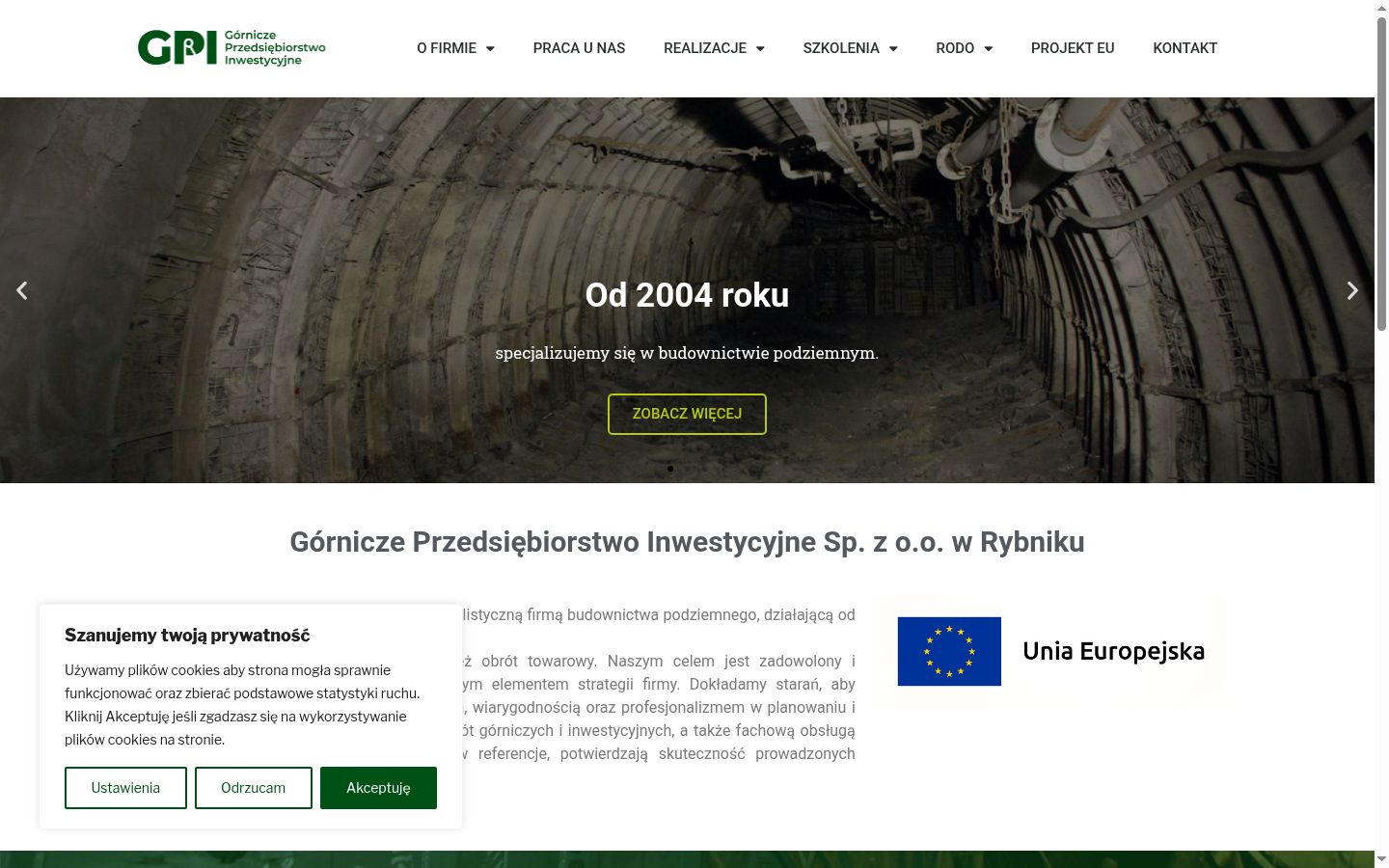 Screenshot tal-banner tal-kunsens muri qabel kwalunkwe interazzjoni