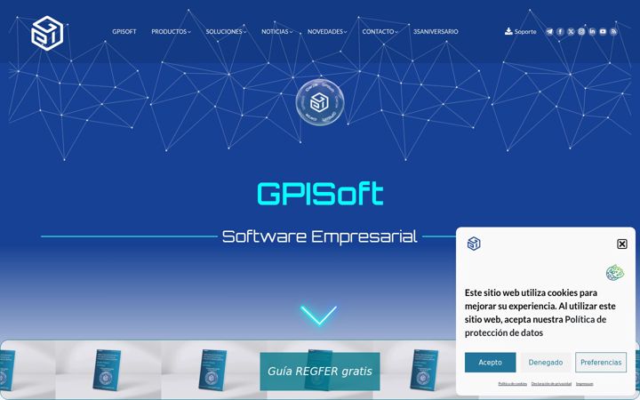Screenshot of gpisoft.com
