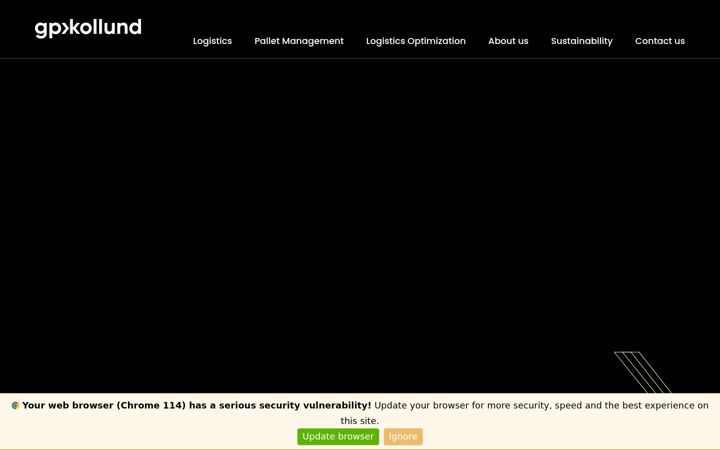 Screenshot stránky gpkollund.dk