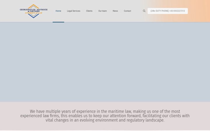 Screenshot of gplaw.com.gr