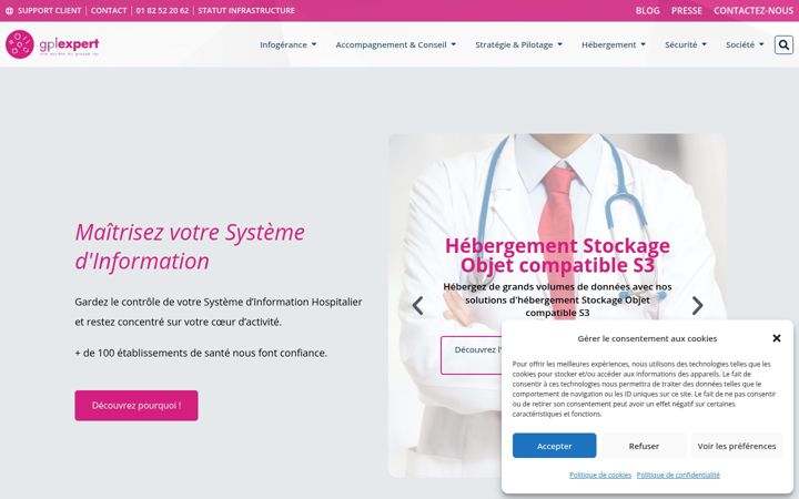 Screenshot of gplexpert.com