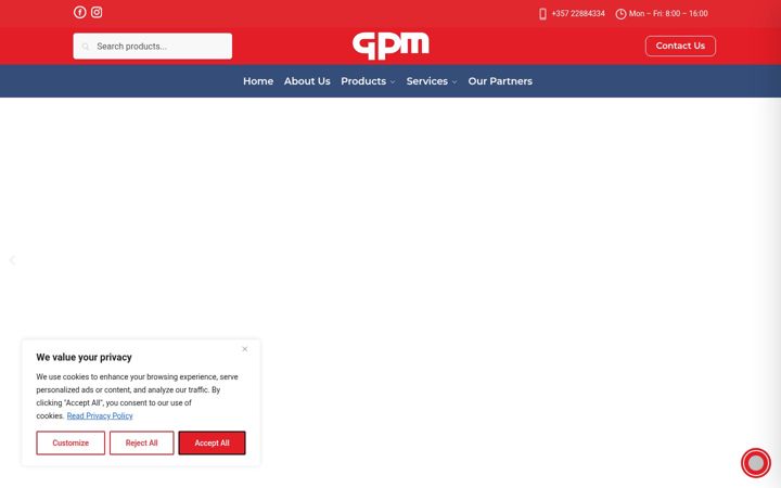 Screenshot of gpmagencies.com