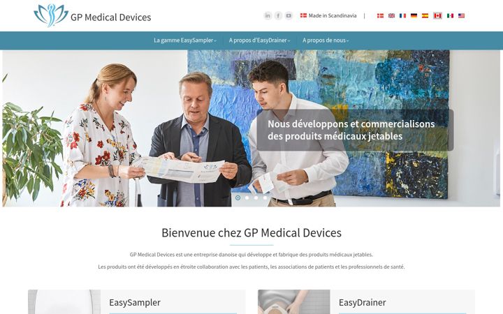 Screenshot of gpmd.ca