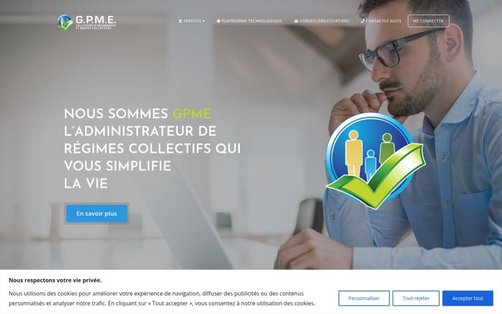 Screenshot of gpme.ca