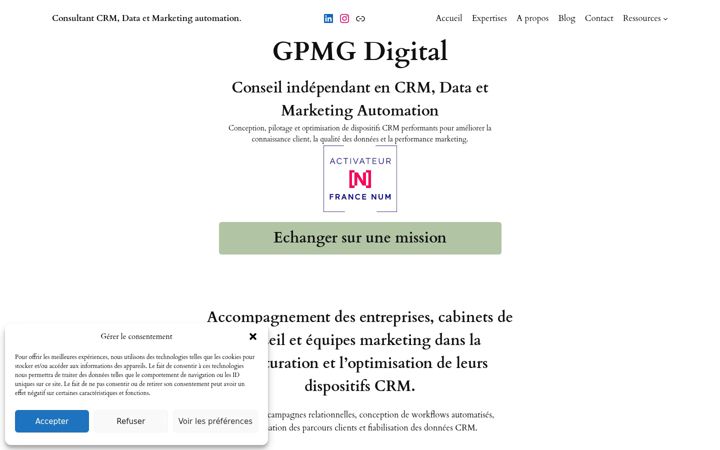 Screenshot of gpmgdigital.com