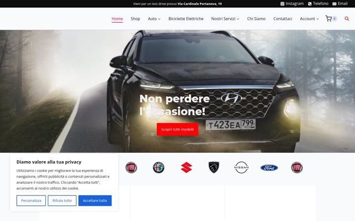 Screenshot of gpmotorsas.it